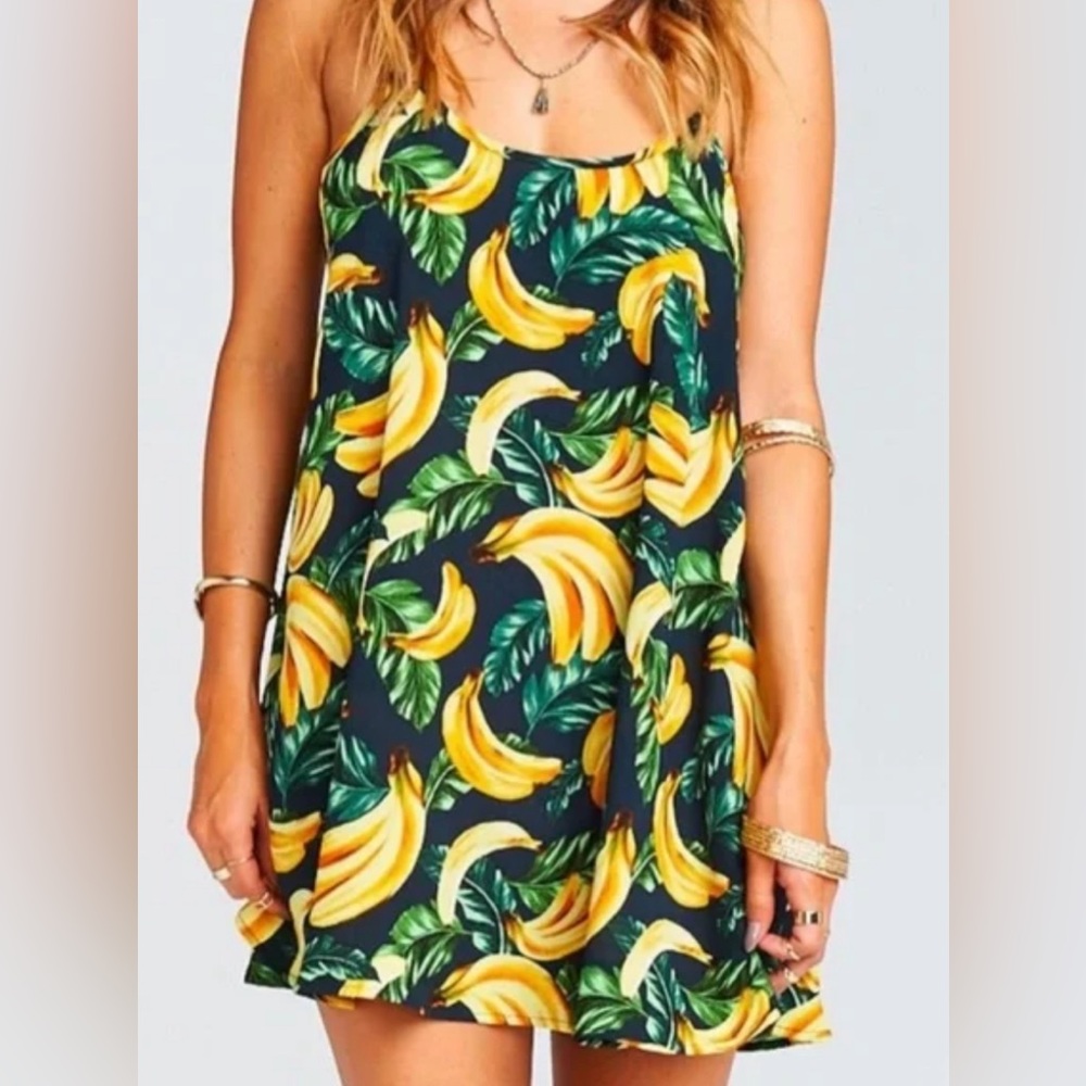 Show Me Your Mumu Small Banana Tank Mini Dress